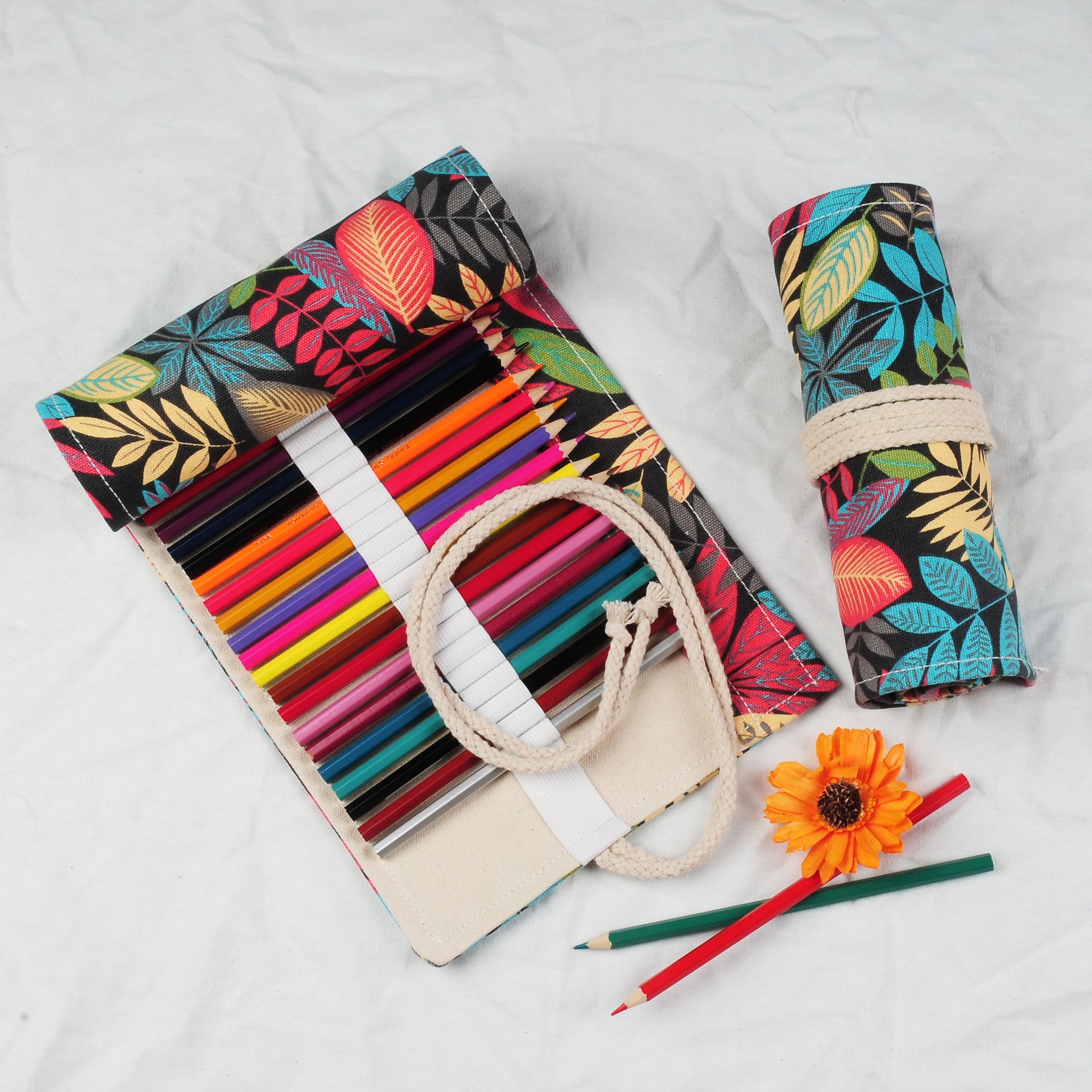Pencil Case Large - 36 Roll School Pencil Case Kawaii