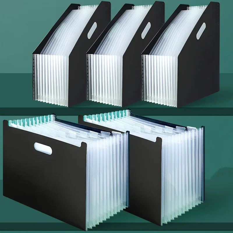 Portfolio Folder Zip - Multi-layer Standing Test Paper Bag Vertical