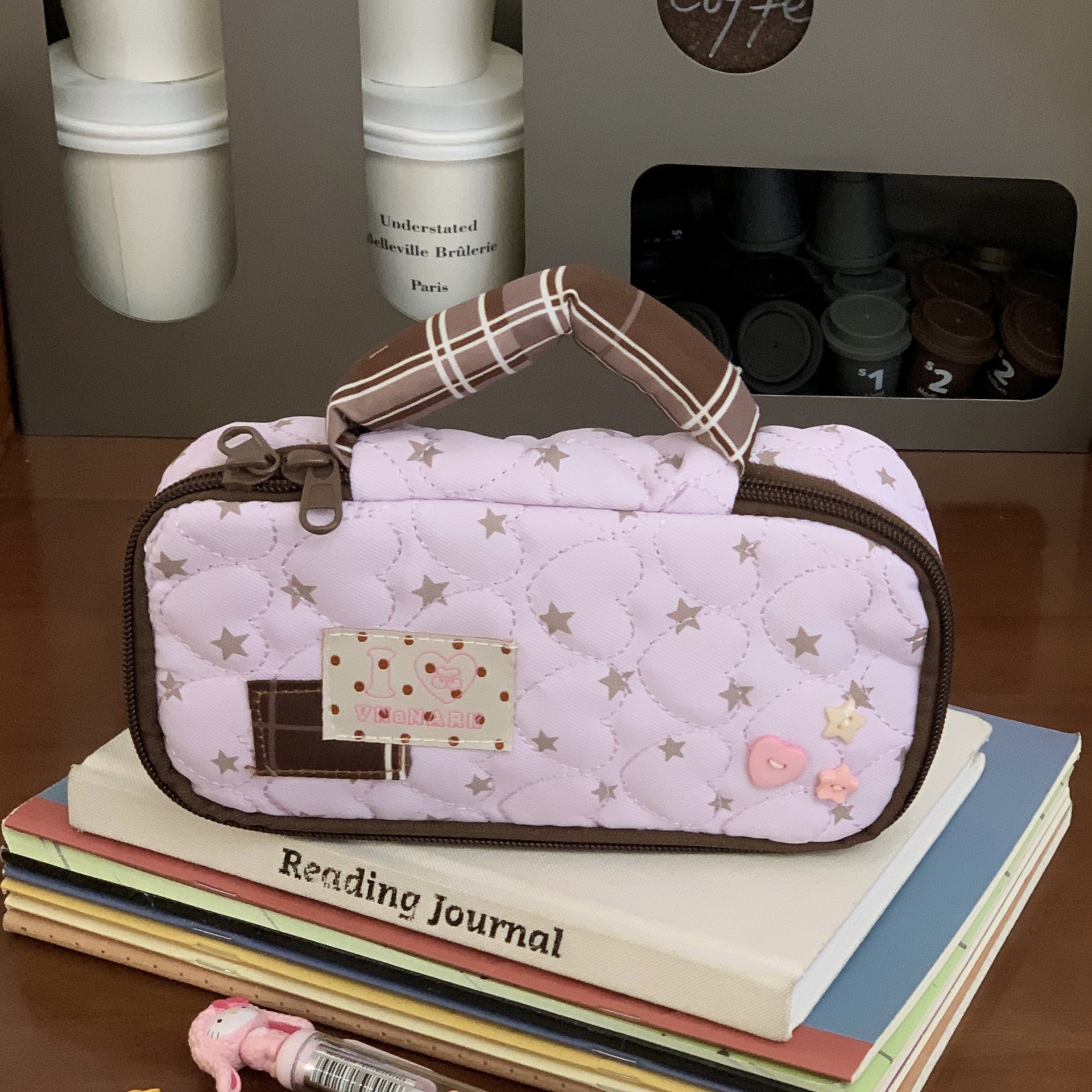 Star Dot Large Capacity Bag wi - Pencil Case Large avis et prix