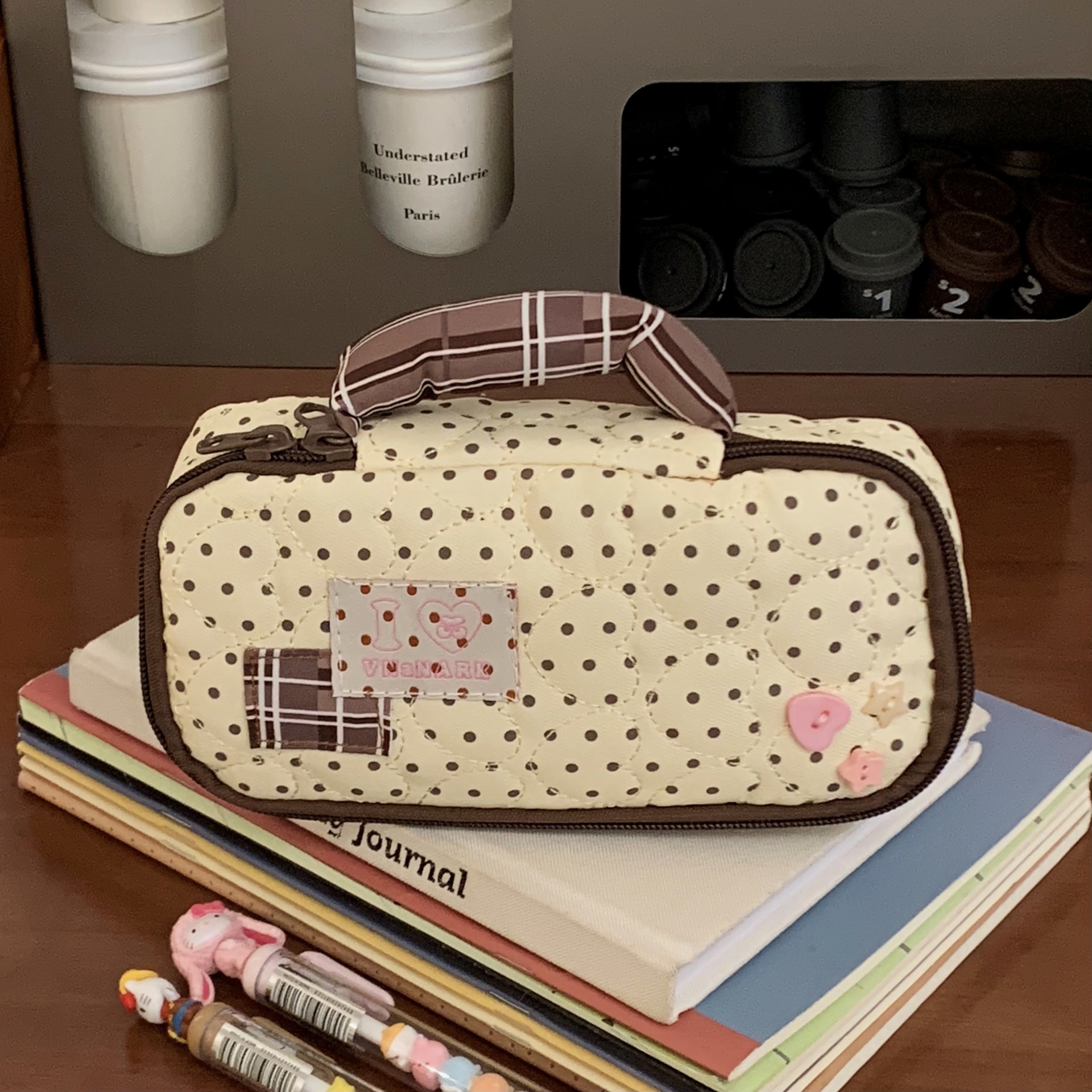 Star Dot Large Capacity Bag wi - Pencil Case Large avis et prix
