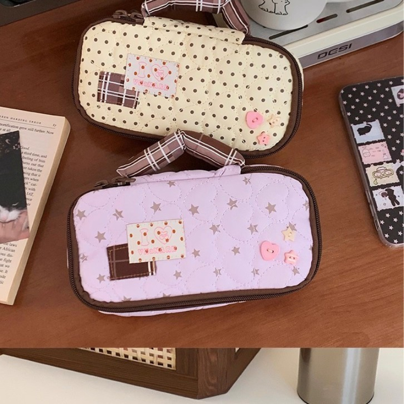 Star Dot Large Capacity Bag wi - Pencil Case Large avis et prix