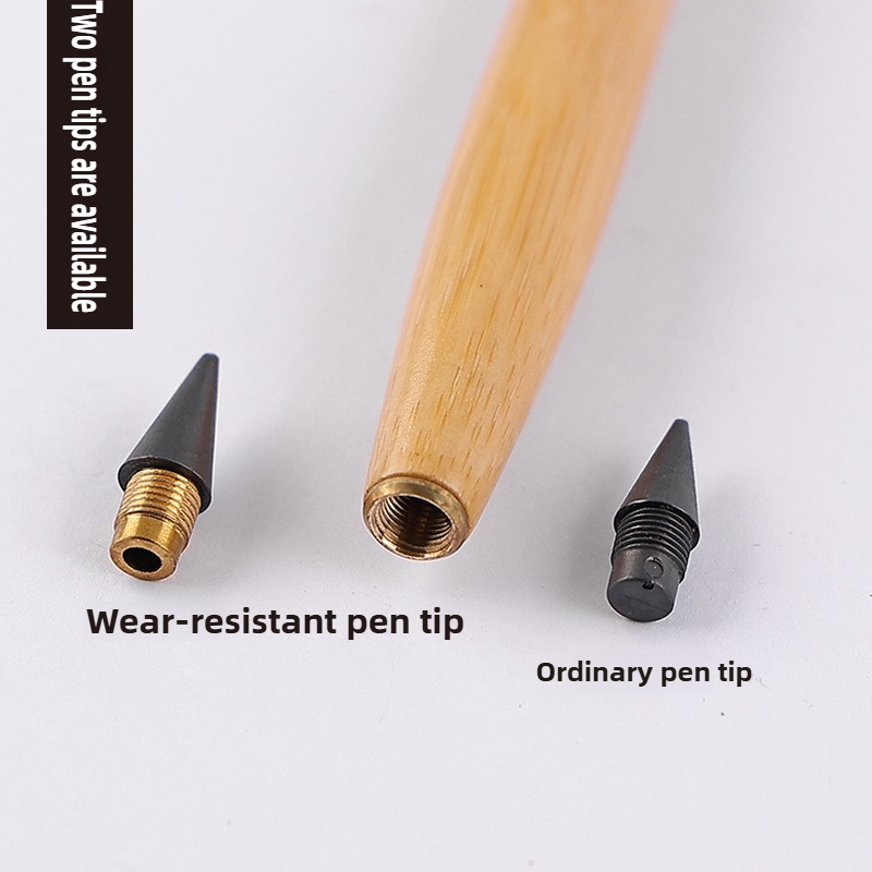 Wooden Eternal Pencil No Sharp - Stationery Office avis et prix