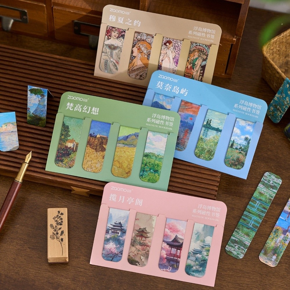 Retro Magnetic Bookmarks Set A - Paperclip Magnetic Set avis et prix