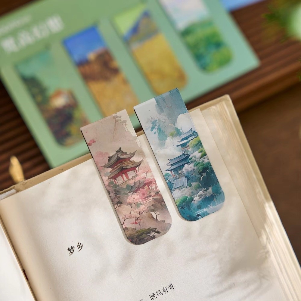 Retro Magnetic Bookmarks Set A - Paperclip Magnetic Set avis et prix
