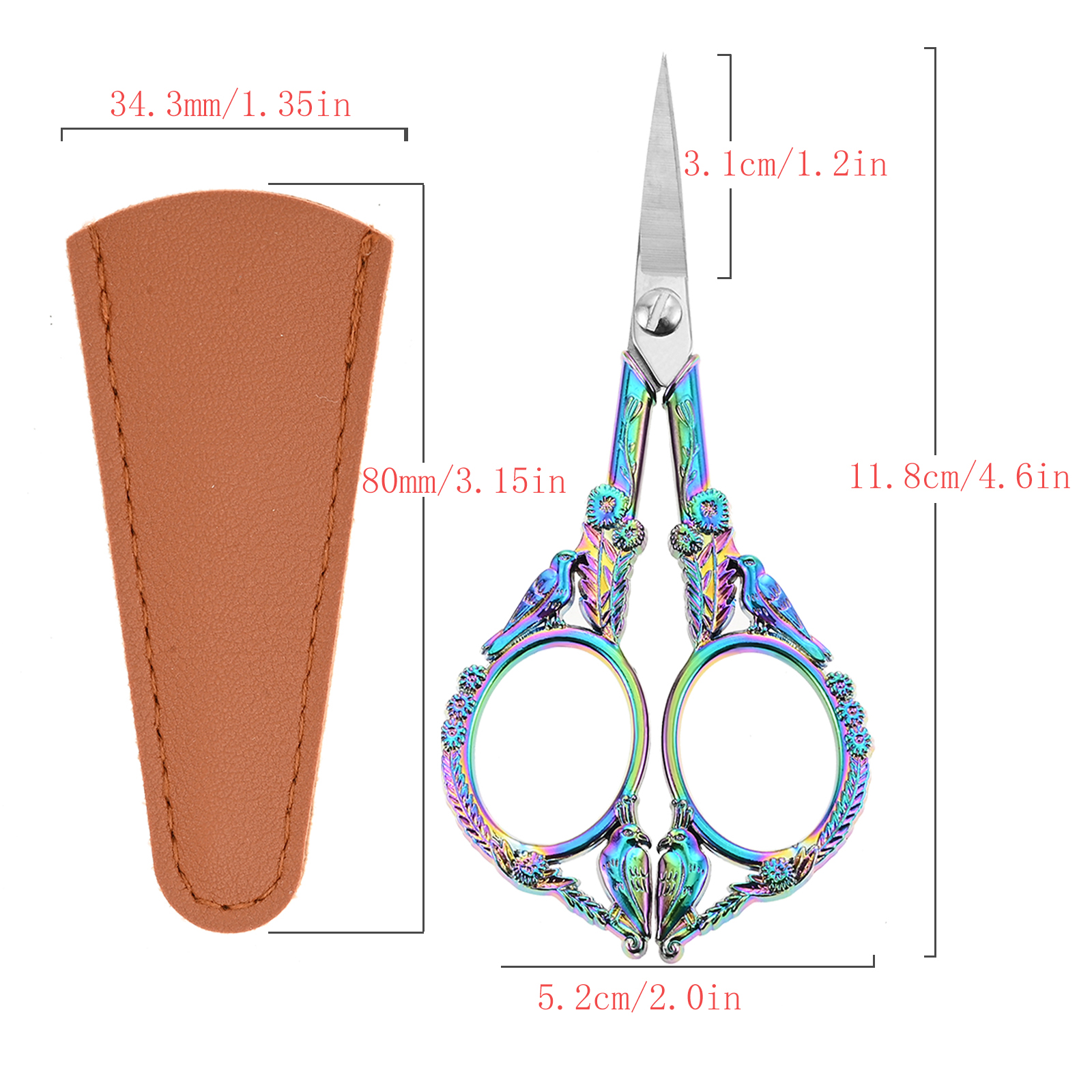 Retro Embroidery Scissors with - Scissors Stainless Craft avis et prix