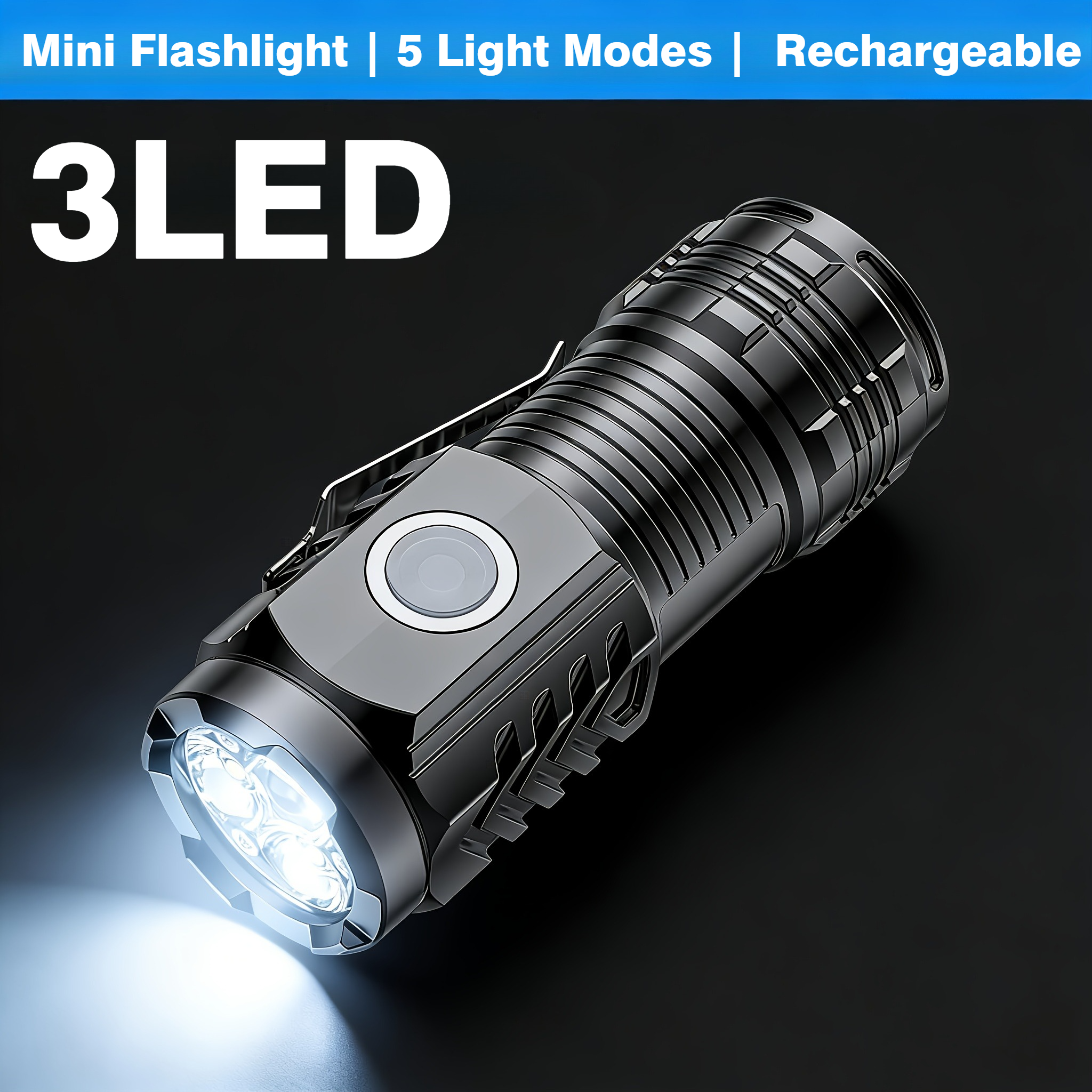 Portable Mini 3 LED Handheld F - Stationery Supply avis et prix