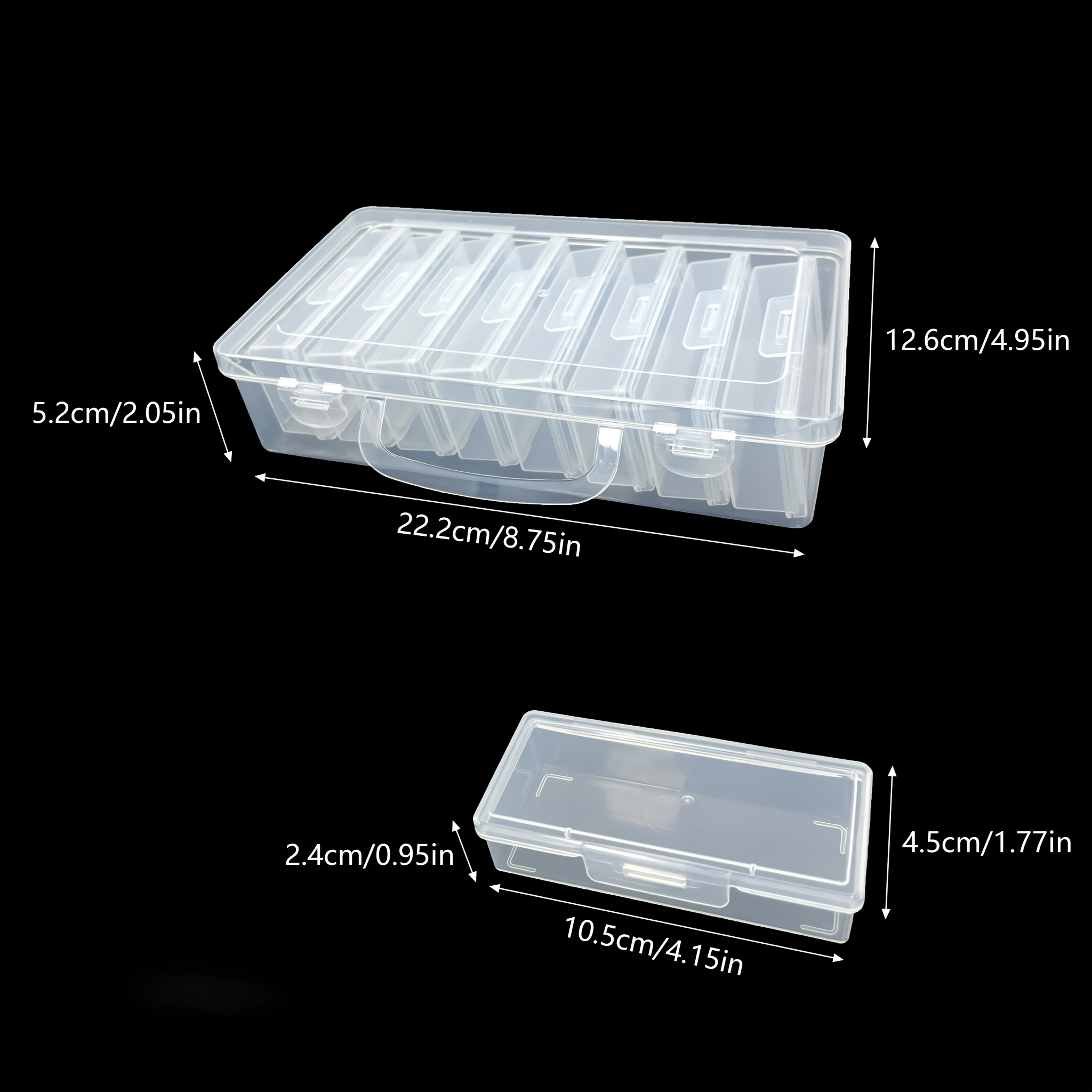 Transparent Plastic Storage Bo - Stationery Office And School Supply Stores avis et prix