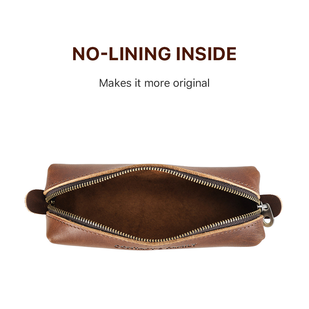 Retro Leather Pencil Case High - Stationery Supplies Business avis et prix