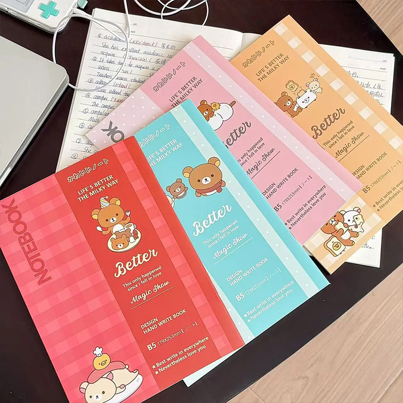 New Retro Cute Rilakkuma B5 Si - Stationery Office avis et prix