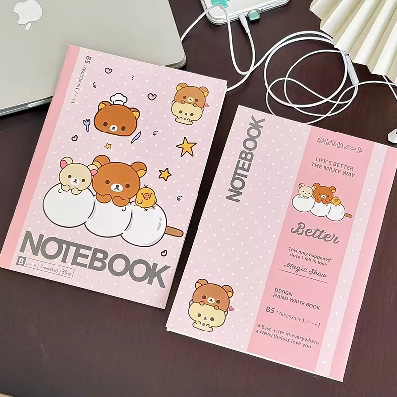 New Retro Cute Rilakkuma B5 Si - Stationery Office avis et prix