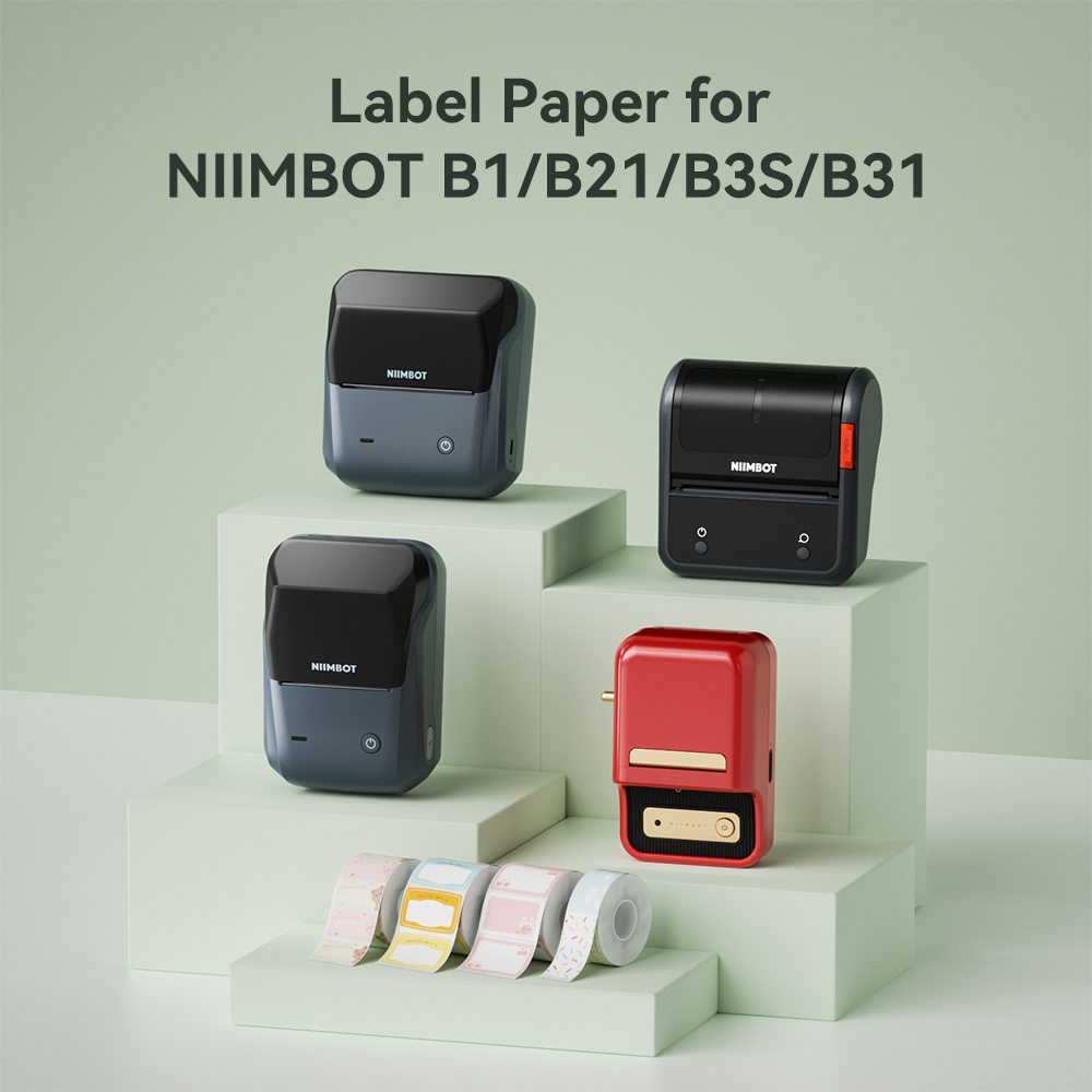 NIIMBOT Thermal Label for B1 B - Label Printer Tape avis et prix