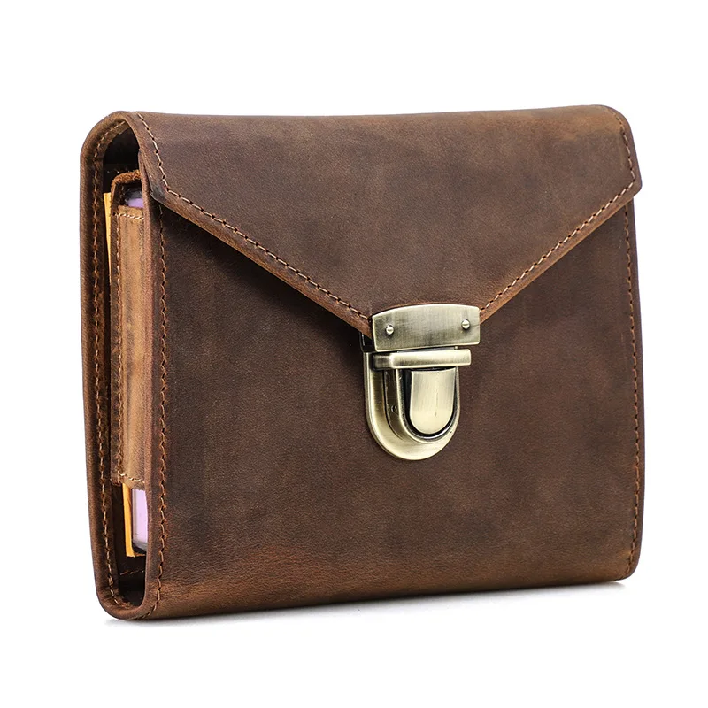 Luxury Retro Leather Notebook  - Stationery Supplies Business avis et prix