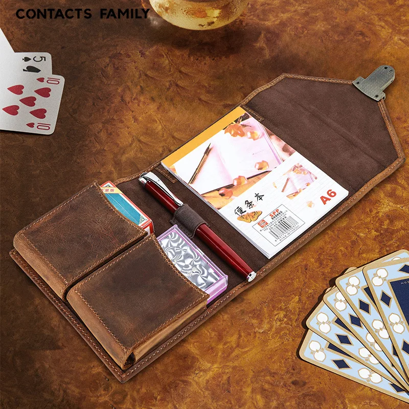 Luxury Retro Leather Notebook  - Stationery Supplies Business avis et prix