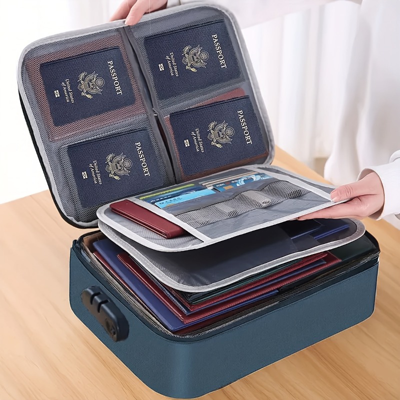 Lockable File Storage Bag,3-La - Portfolio Folder Zip avis et prix