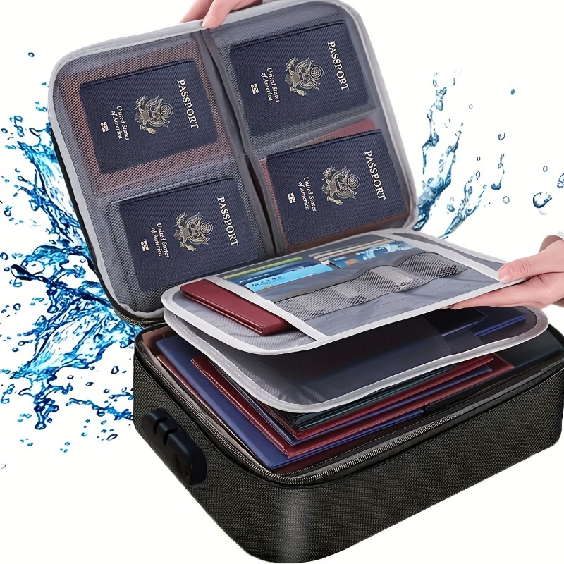 Lockable File Storage Bag,3-La - Portfolio Folder Zip avis et prix