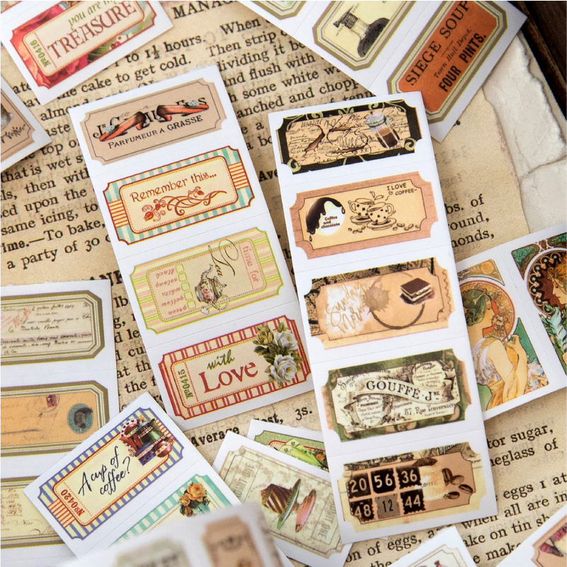 25mm*2m Vintage Letter Washi D - Label Printer Tape avis et prix