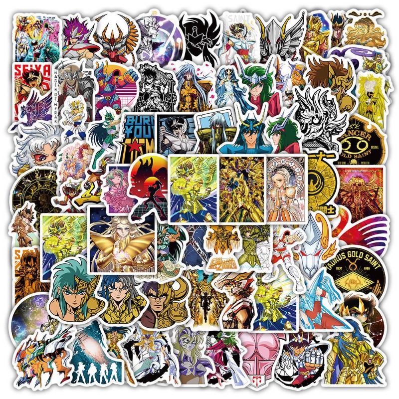 101Pcs Saint Seiya Anime Stick - Stationery Supply avis et prix