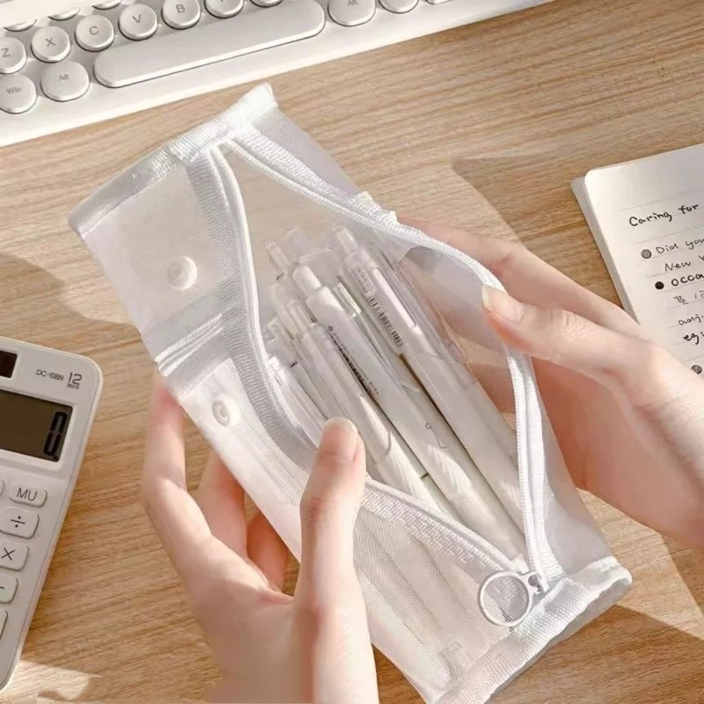 Minimalist Transparent Pencil  - Pencil Case Large avis et prix