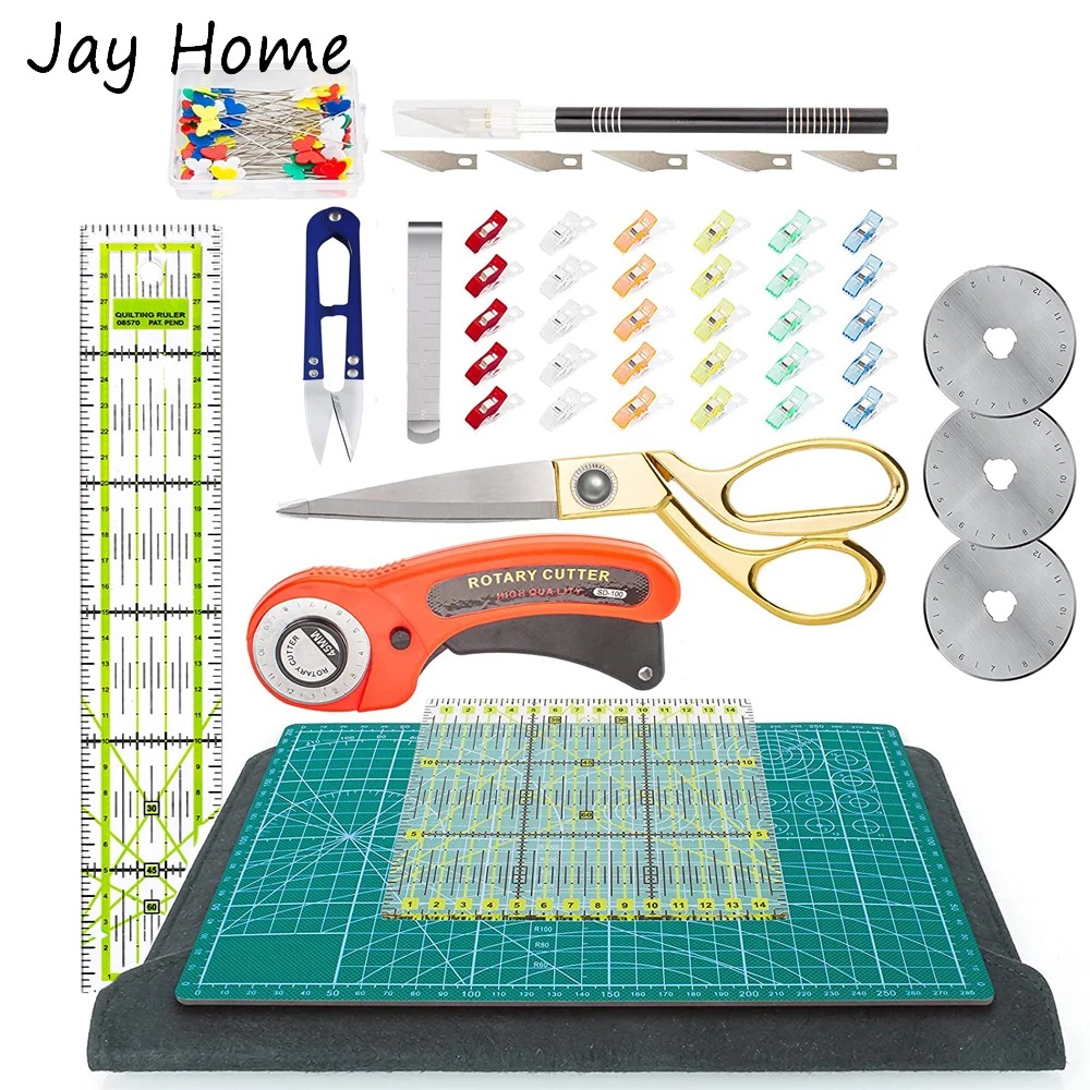 42PCS Rotary Cutter Set 45mm F - Scissors Stainless Craft avis et prix