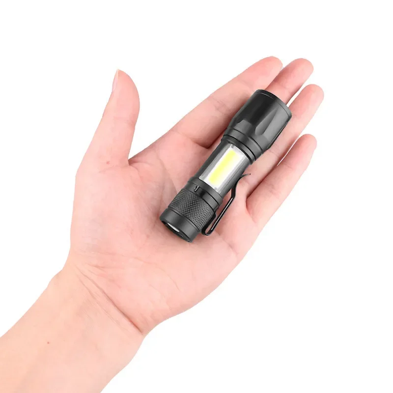 Mini LED Flashlight COB+XPE Po - Stationery Supply avis et prix