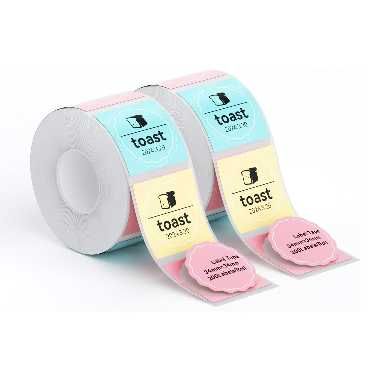 NiiMBOT B21 B1 B3S Round Label - Label Printer Tape avis et prix