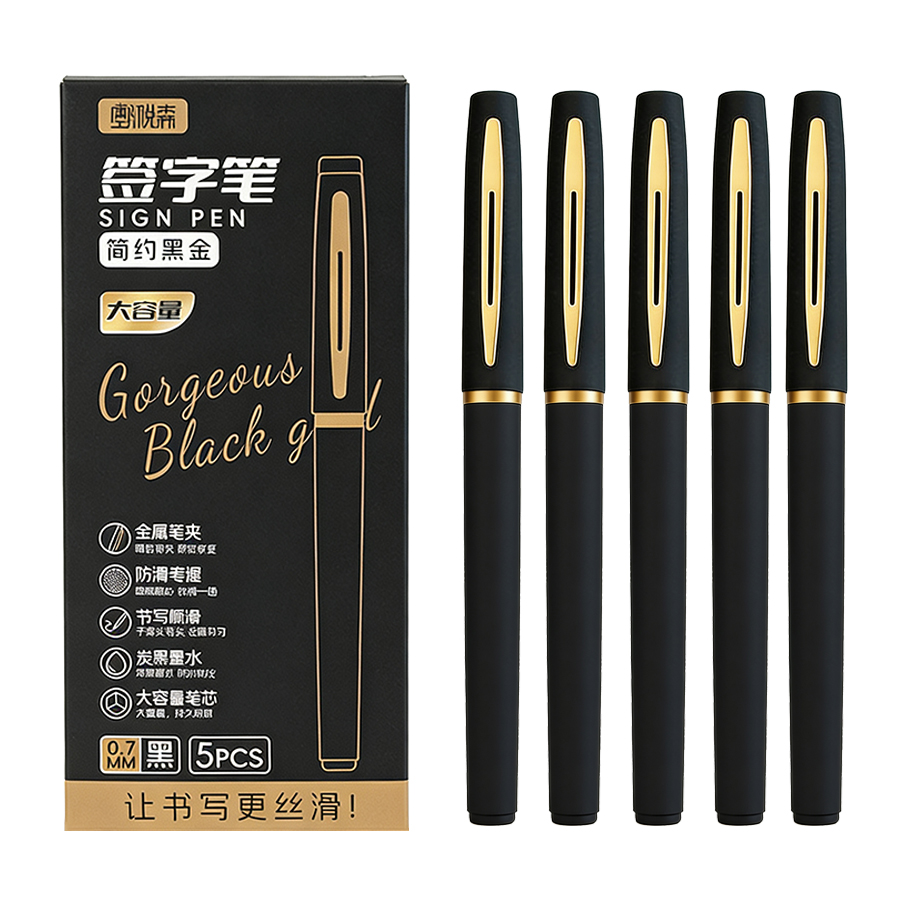 5Pcs/Pack Large Capacity Gel P - Stationery Supplies Business avis et prix