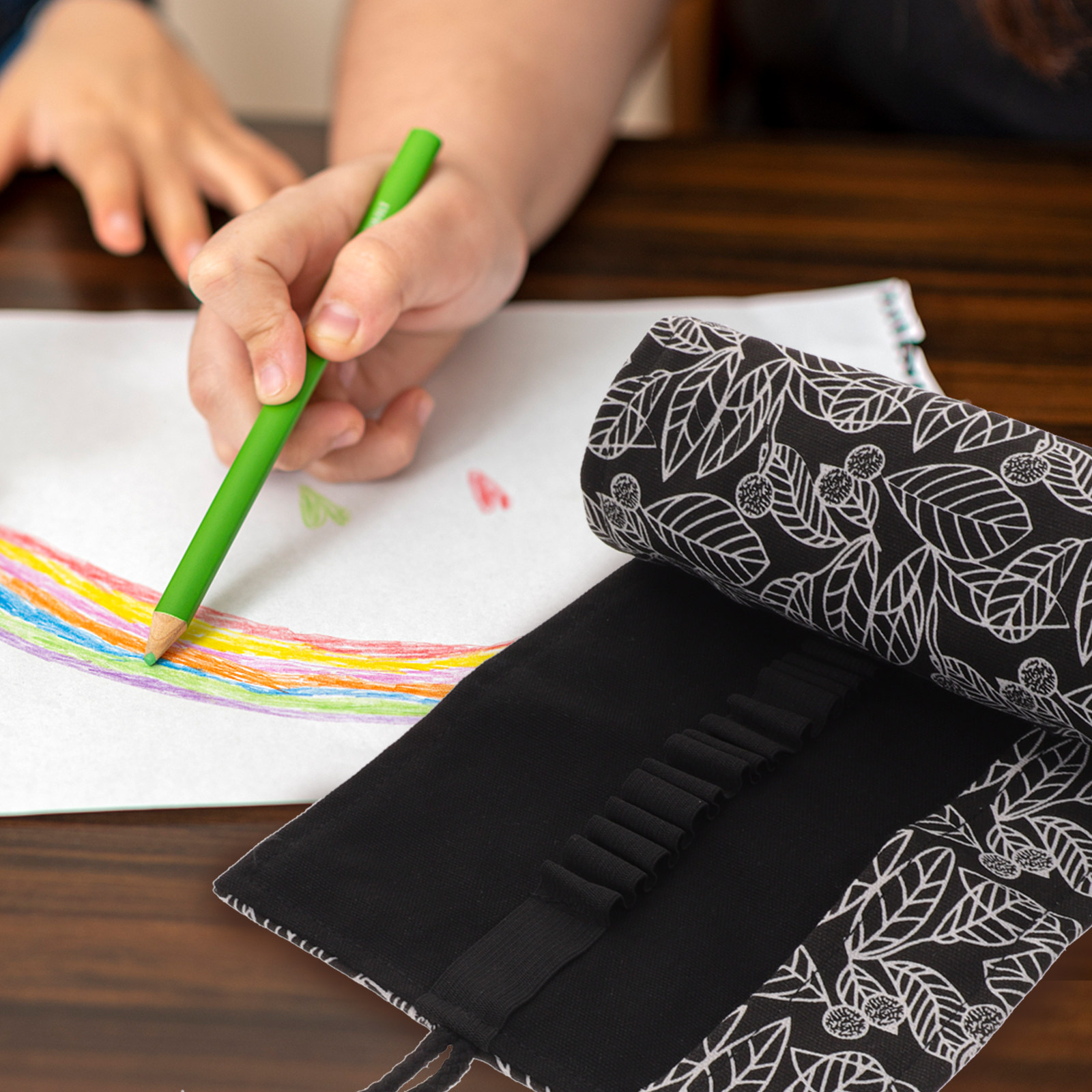 Roll Up Pencil Organizer Case  - Pencil Case Large avis et prix