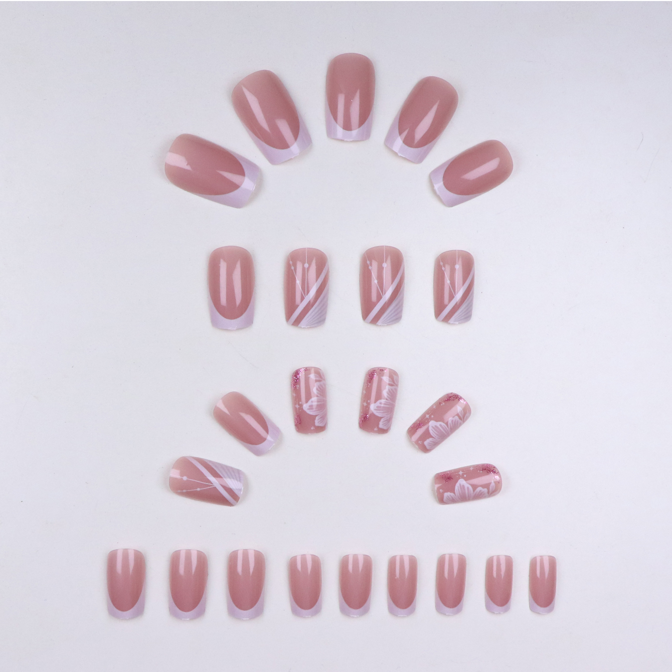 24pcs Upgrade Your Look With W - Glue Stick Pack avis et prix