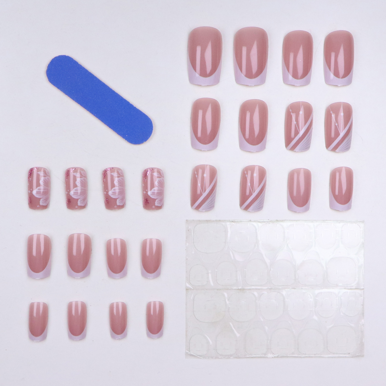 24pcs Upgrade Your Look With W - Glue Stick Pack avis et prix