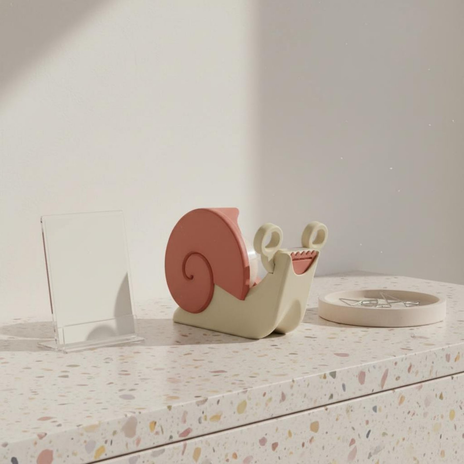 Snail-Shaped Tape Dispenser Pi - Stationery Office avis et prix