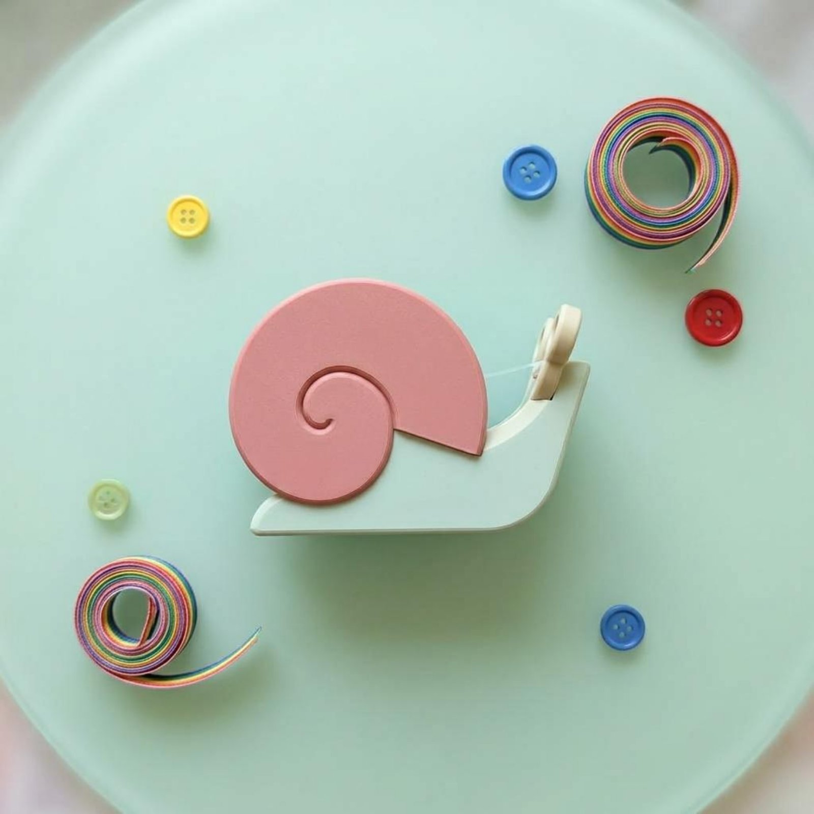 Snail-Shaped Tape Dispenser Pi - Stationery Office avis et prix