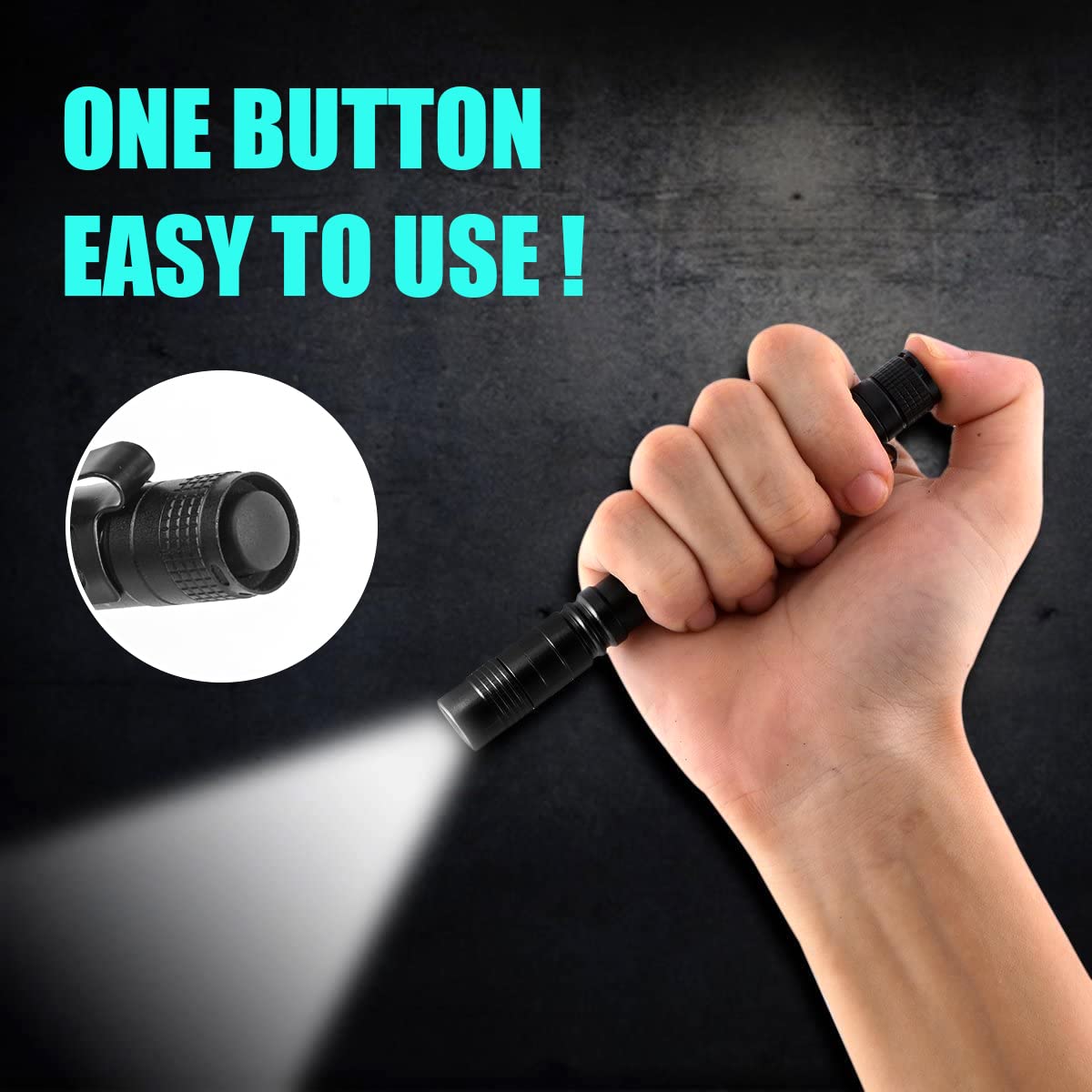 Portable Mini LED Pen Flashlig - Stationery Supply avis et prix