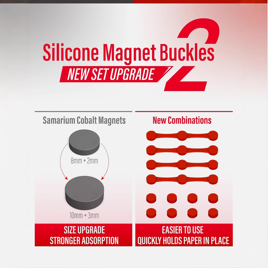 1-4pcs Air Fryer Magnet Silico - Paperclip Magnetic Set avis et prix