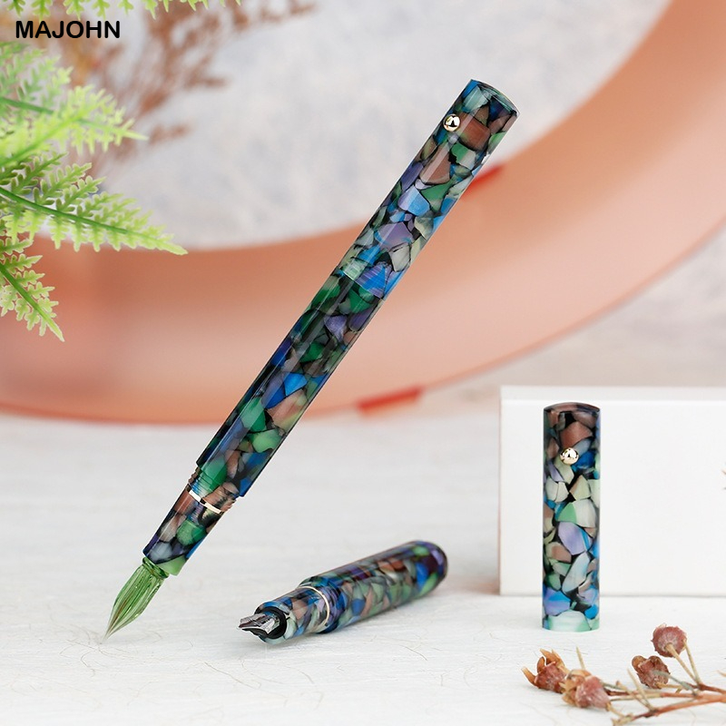 MAJOHN N8 Resin Glass Dip Pen  - Stationery Supplies Business avis et prix