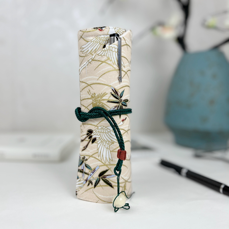 Retro Chinese Style Pen Curtai - Pencil Case Large avis et prix