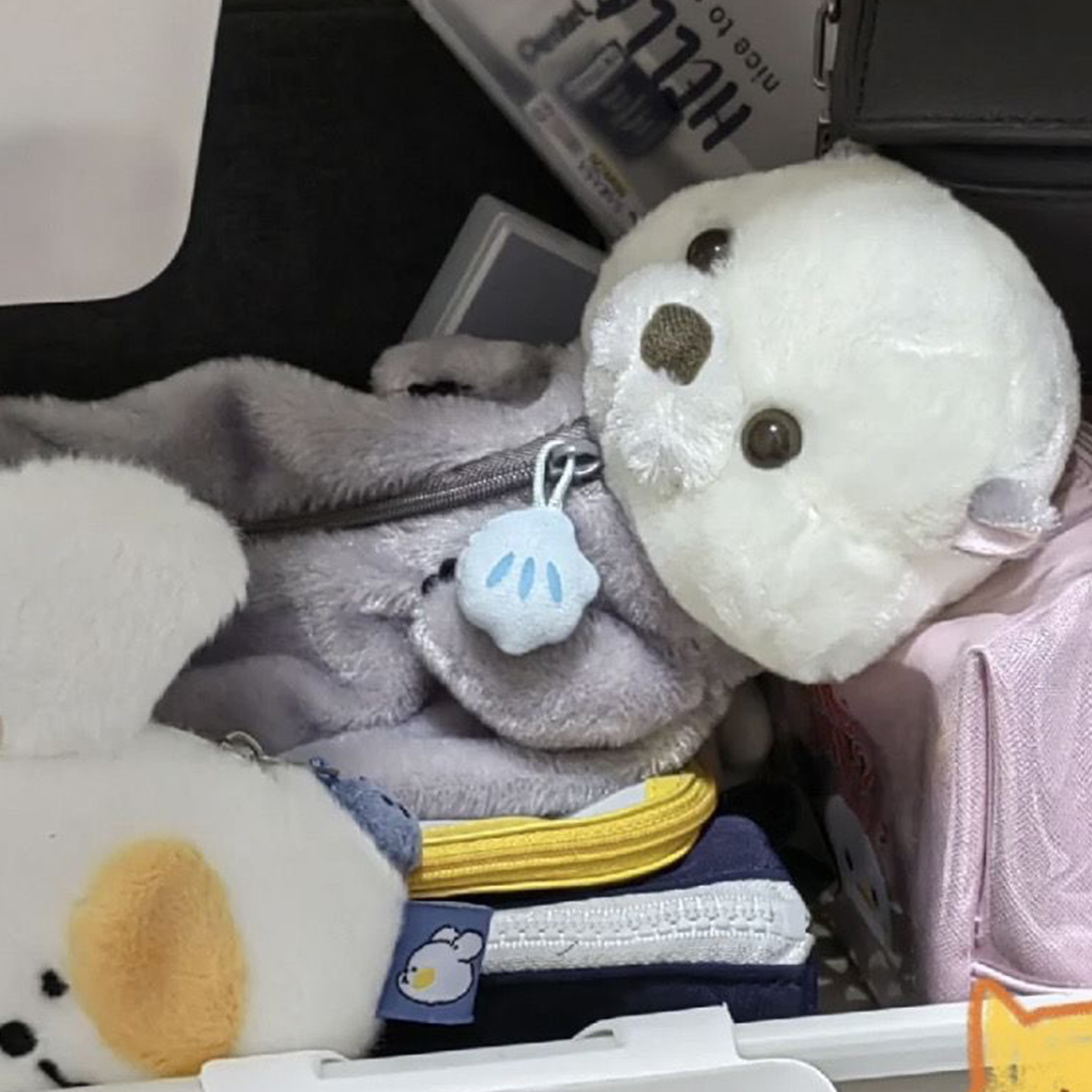 Creative Plush Toy Pencil Case - Stationery Supply avis et prix