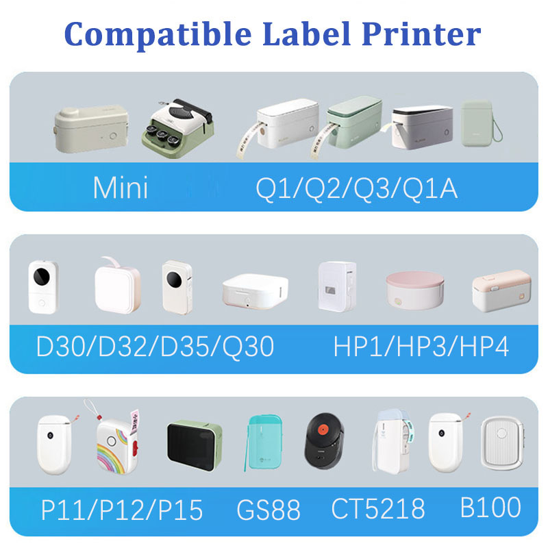12*109mm Cable Thermal Label S - Label Printer Tape avis et prix