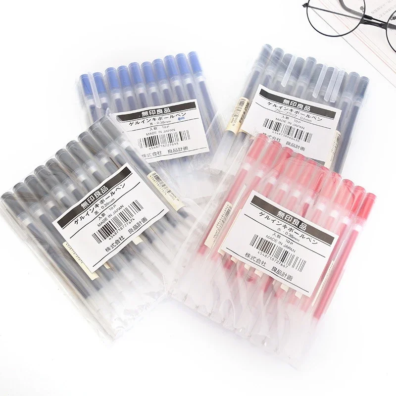 10-30Pcs/Set 0.38/0.5mm Gel pe - Stationery Supplies Business avis et prix