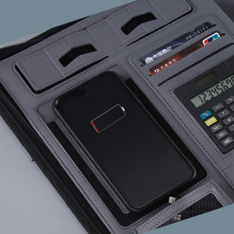 Multifunctional A4 Conference  - Portfolio Folder Zip avis et prix