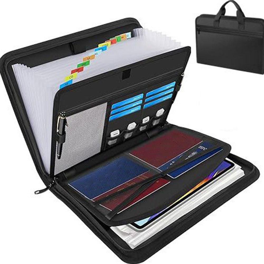 A4 Zipper File Bag Waterproof  - Portfolio Folder Zip avis et prix