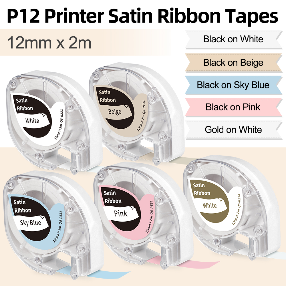 Phomemo Stain Ribbon Tape 12mm - Label Printer Tape avis et prix