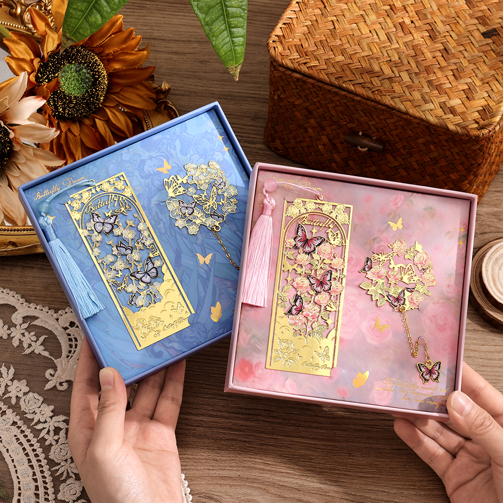 2 Pcs Butterfly Bookmarks With - Stationery Supply avis et prix