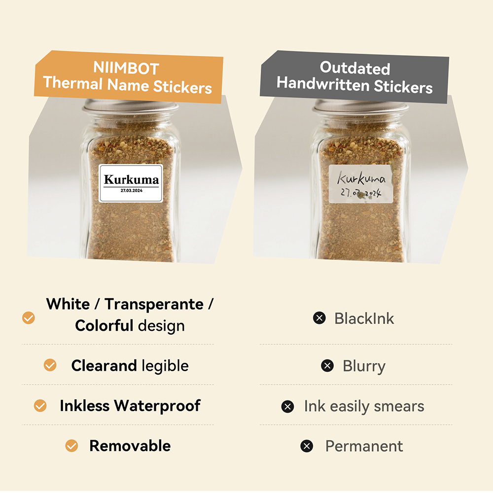 NIIMBOT Thermal Sticker Label  - Label Printer Tape avis et prix