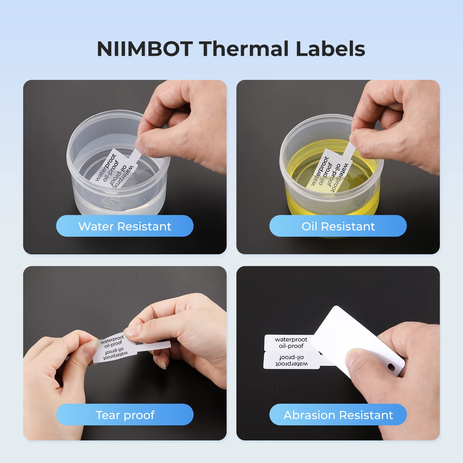 Niimbot Color Cable Label Wate - Label Printer Tape avis et prix