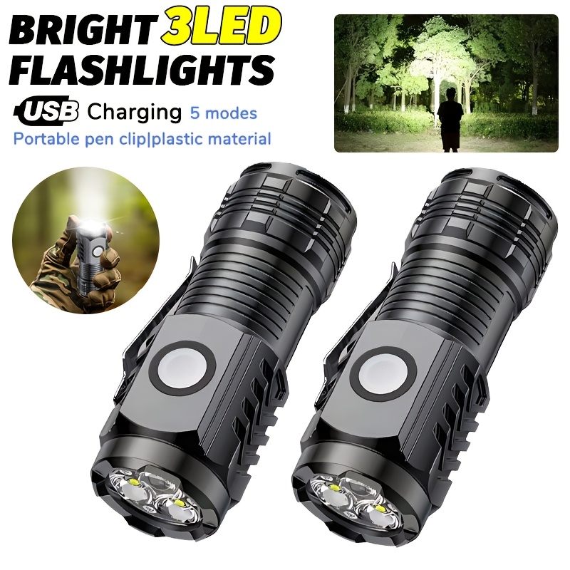 Portable Mini LED Handheld Fla - Stationery Supply avis et prix