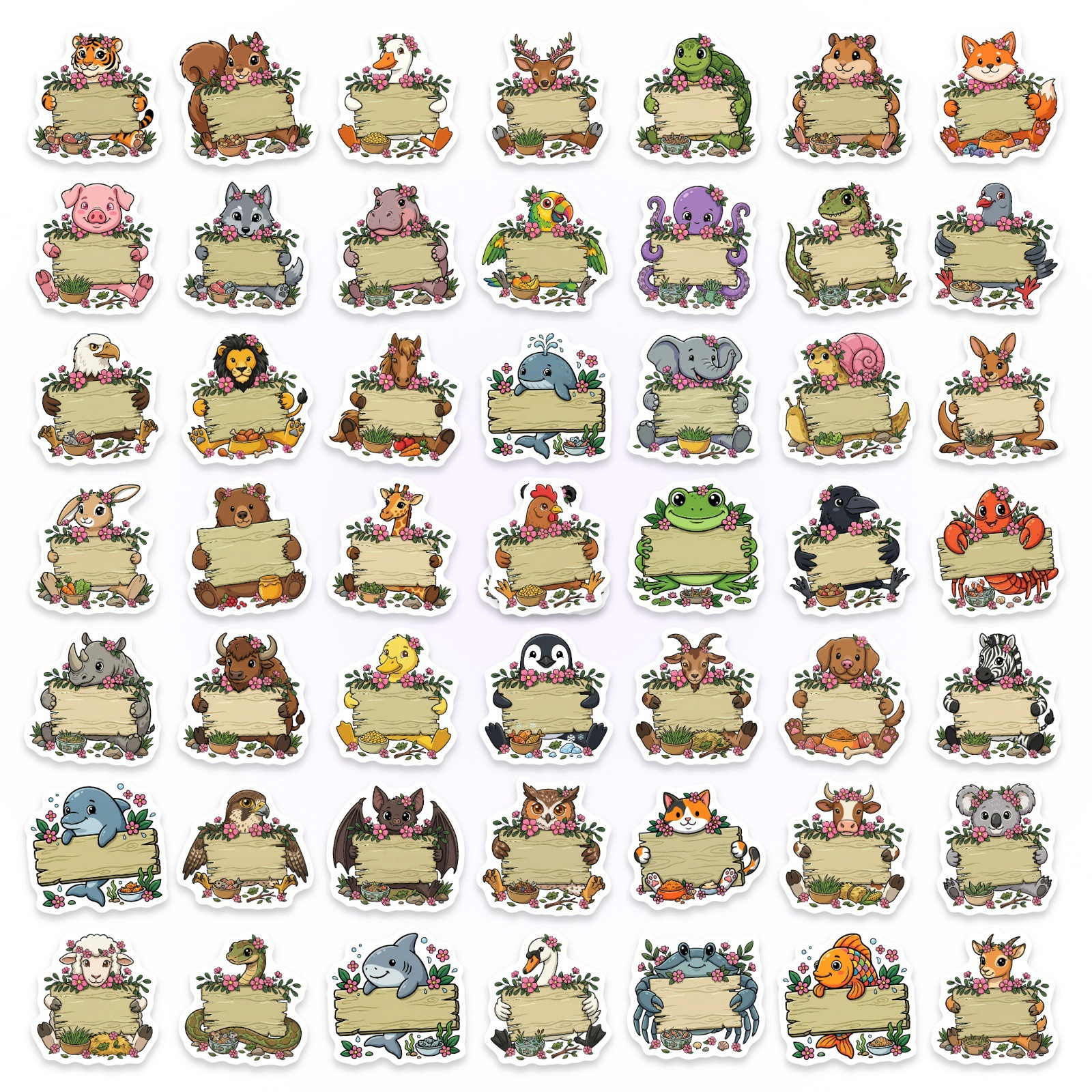 50/100Pcs HD Watercolor Forest - Paper Deal Stationery & Office Supply avis et prix