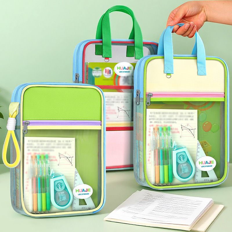 HUAJIE Student Handheld File B - Portfolio Folder Zip avis et prix