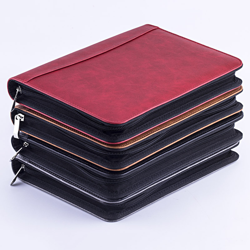 A5 Padfolio File Folder Docume - Portfolio Folder Zip avis et prix