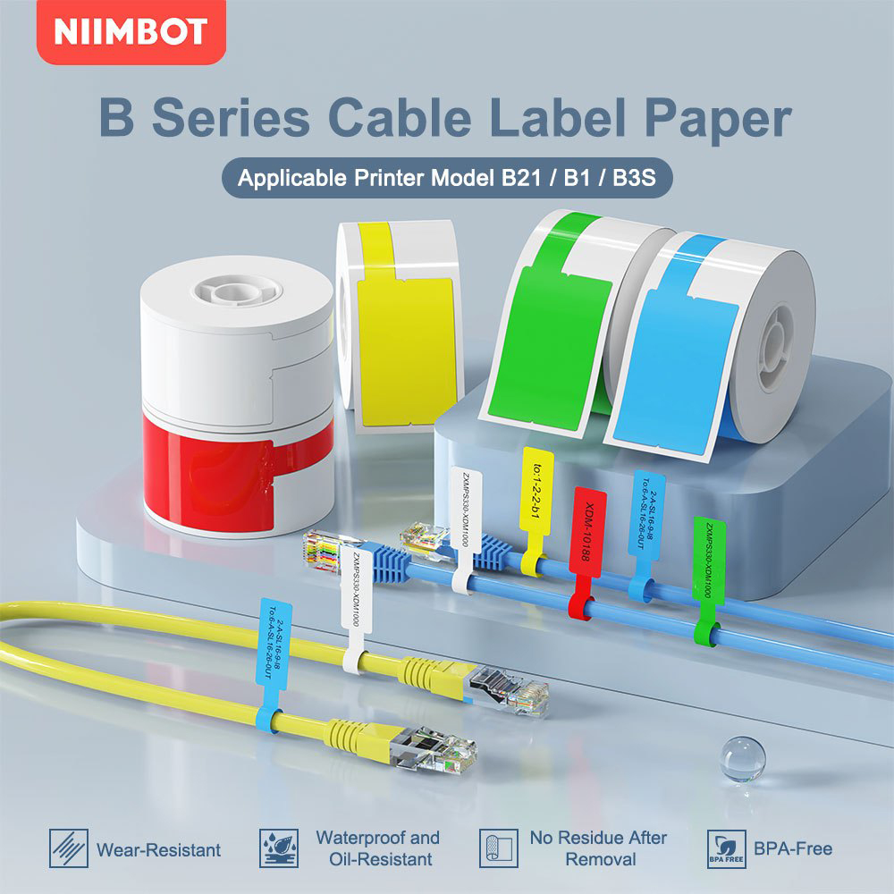 Niimbot Cable Label Portable P - Label Printer Tape avis et prix