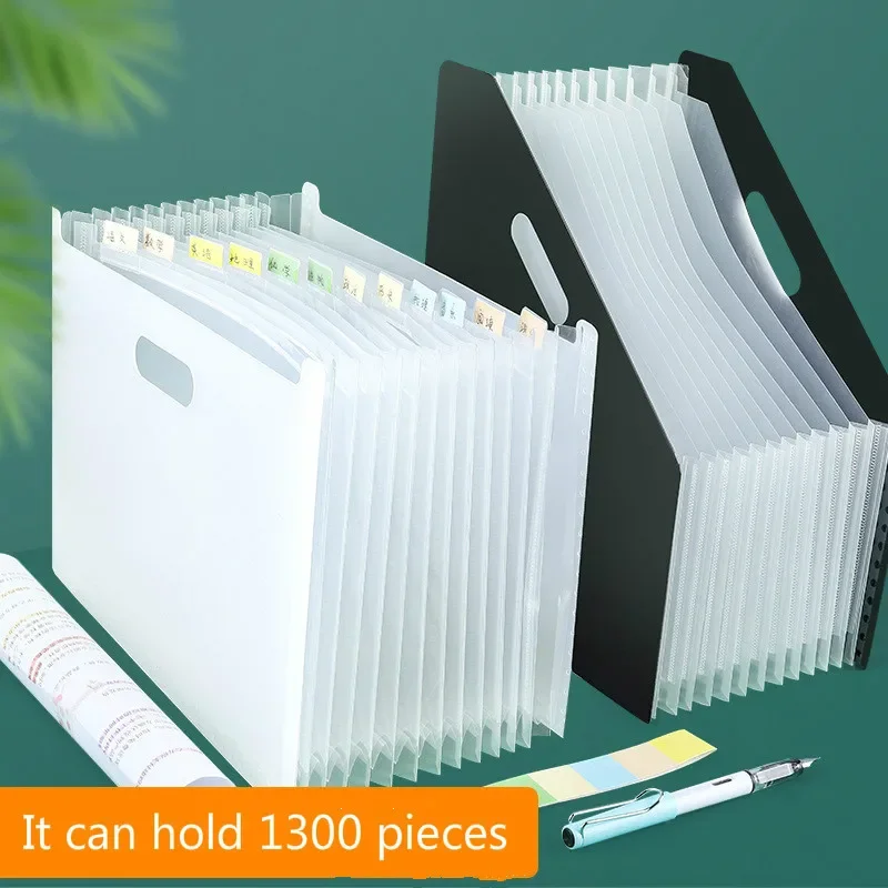 Multi-layer Standing Test Pape - Portfolio Folder Zip avis et prix